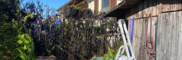 Einsatz – Heckenbrand
