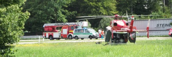 Einsatz #28 – Motorrad Unfall auf der A95