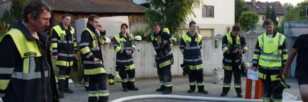 Alarmübung mit FFW Percha – Tiefgaragenbrand