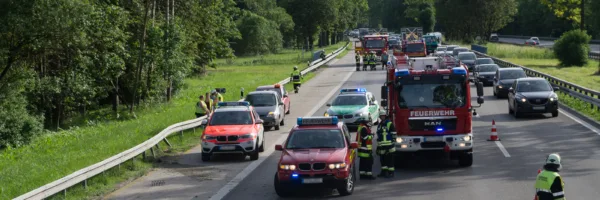 Einsatz – Verkehrsunfall A95