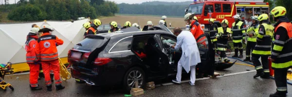 Einsatz – Verkehrsunfall A95